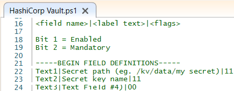 Adaptable script manages basic and custom fields