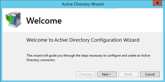 Welcome page